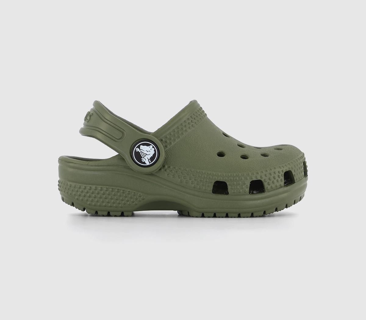 CrocsClassic Toddler Clogs CrocsClassic Toddler ClogsArmy Green