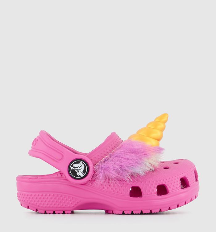 Crocs Classic Toddler Clogs Unicorn Pink