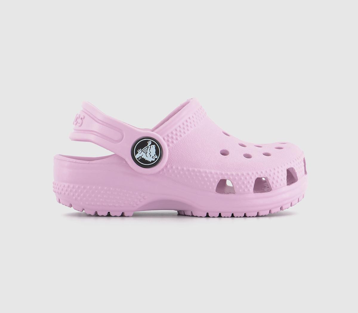 Crocs Classic Kids Clogs Ballerina Pink - Infant Trainers & Shoes