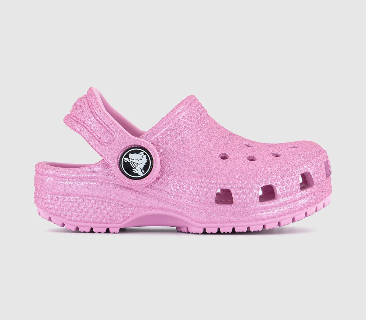 Pink and purple crocs online