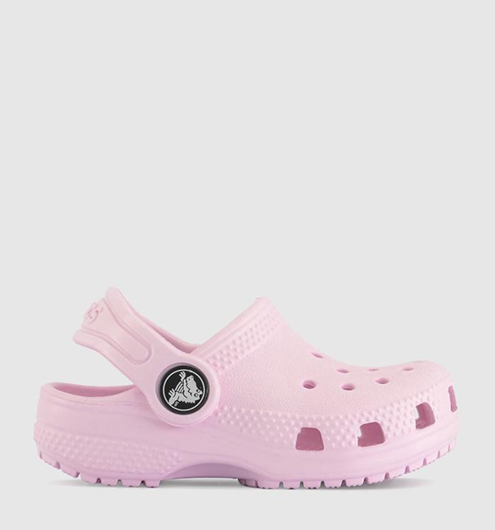 Crocs Classic Toddler Clogs Pink Milk