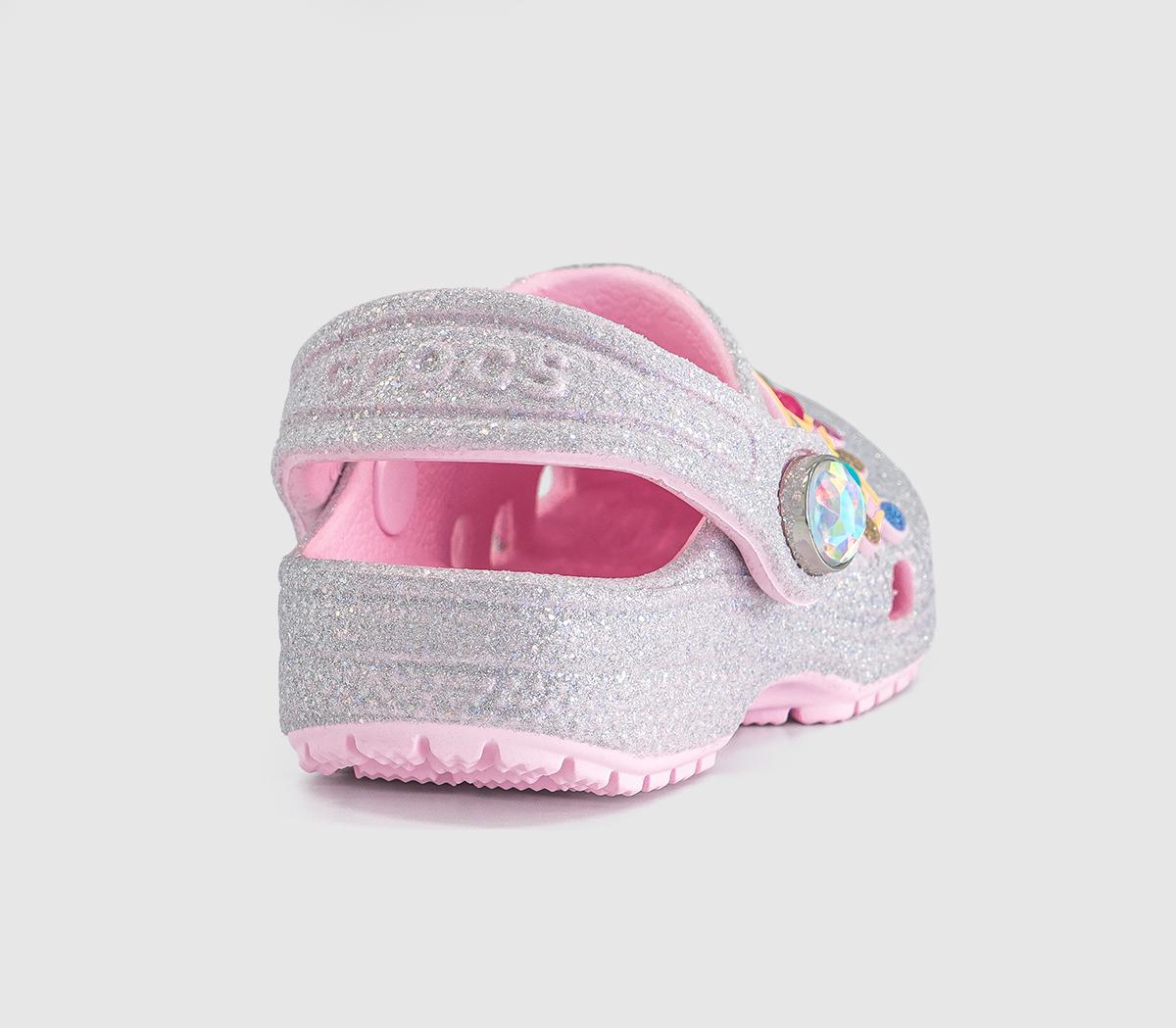 CrocsClassic Clogs ToddlerPink Milk Jewels