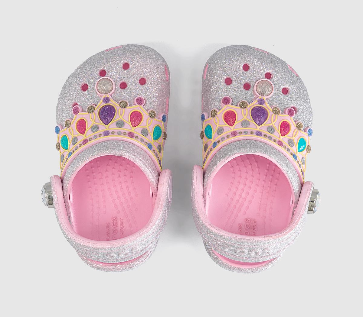 CrocsClassic Clogs ToddlerPink Milk Jewels