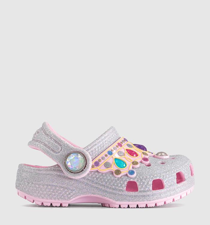 Crocs Classic Clogs Toddler Pink Milk Jewels
