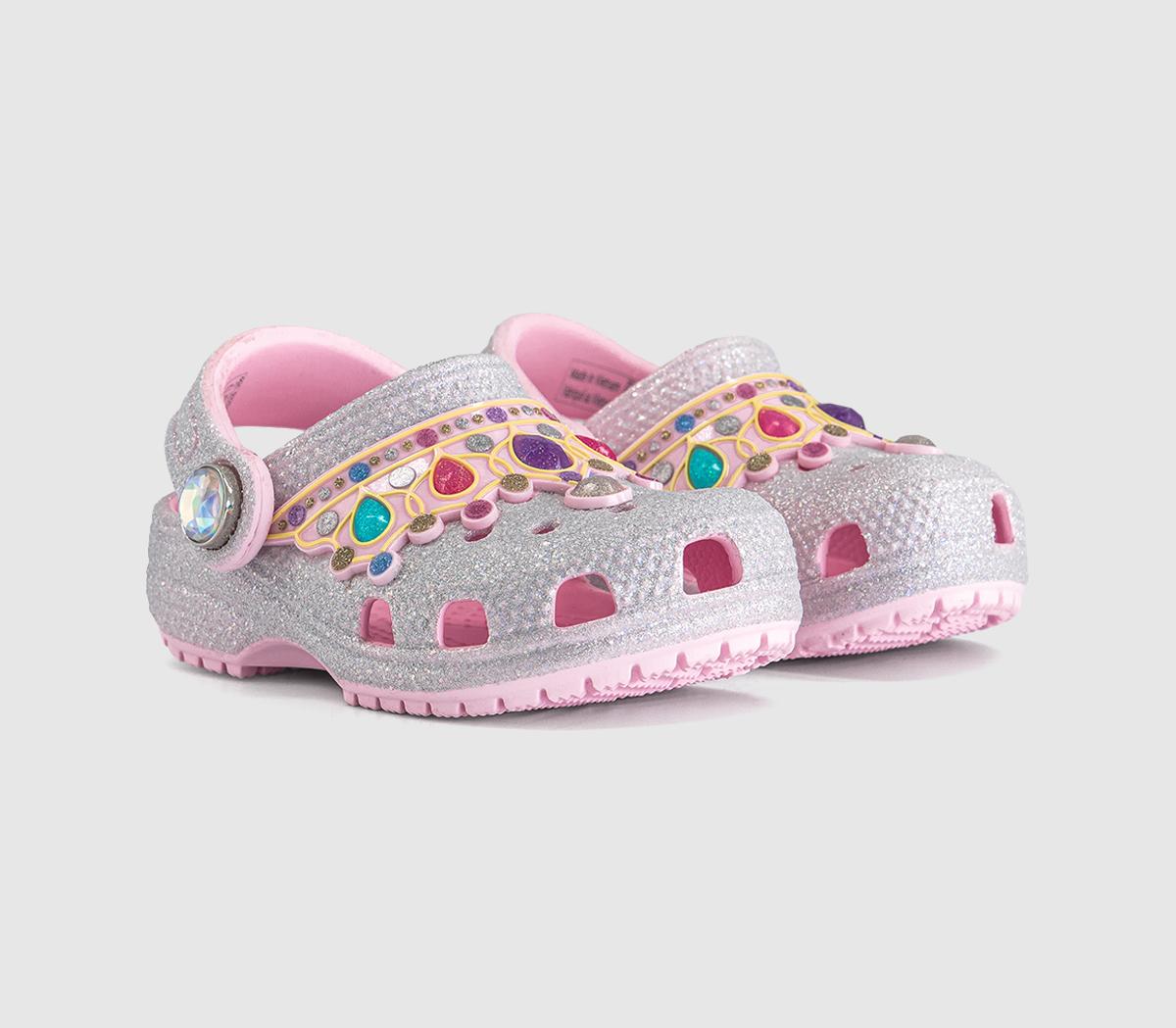 CrocsClassic Clogs ToddlerPink Milk Jewels