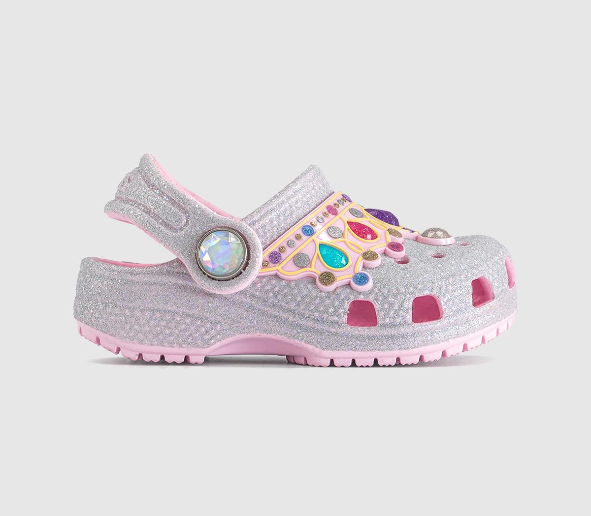 CrocsClassic Clogs ToddlerPink Milk Jewels