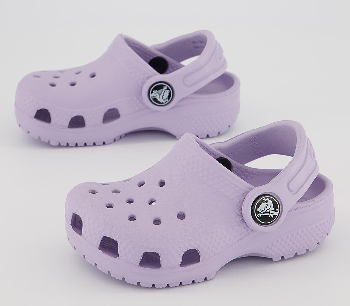Crocs Classic Kids Clogs Crocs Classic Kids Clogs Lavender