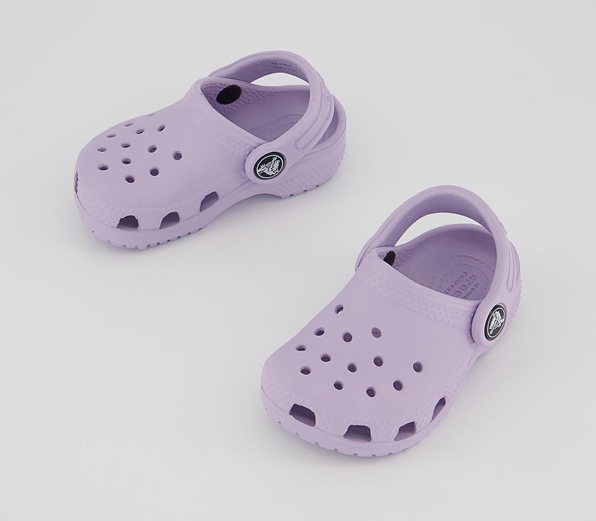 Crocs Classic Kids Clogs Crocs Classic Kids Clogs Lavender