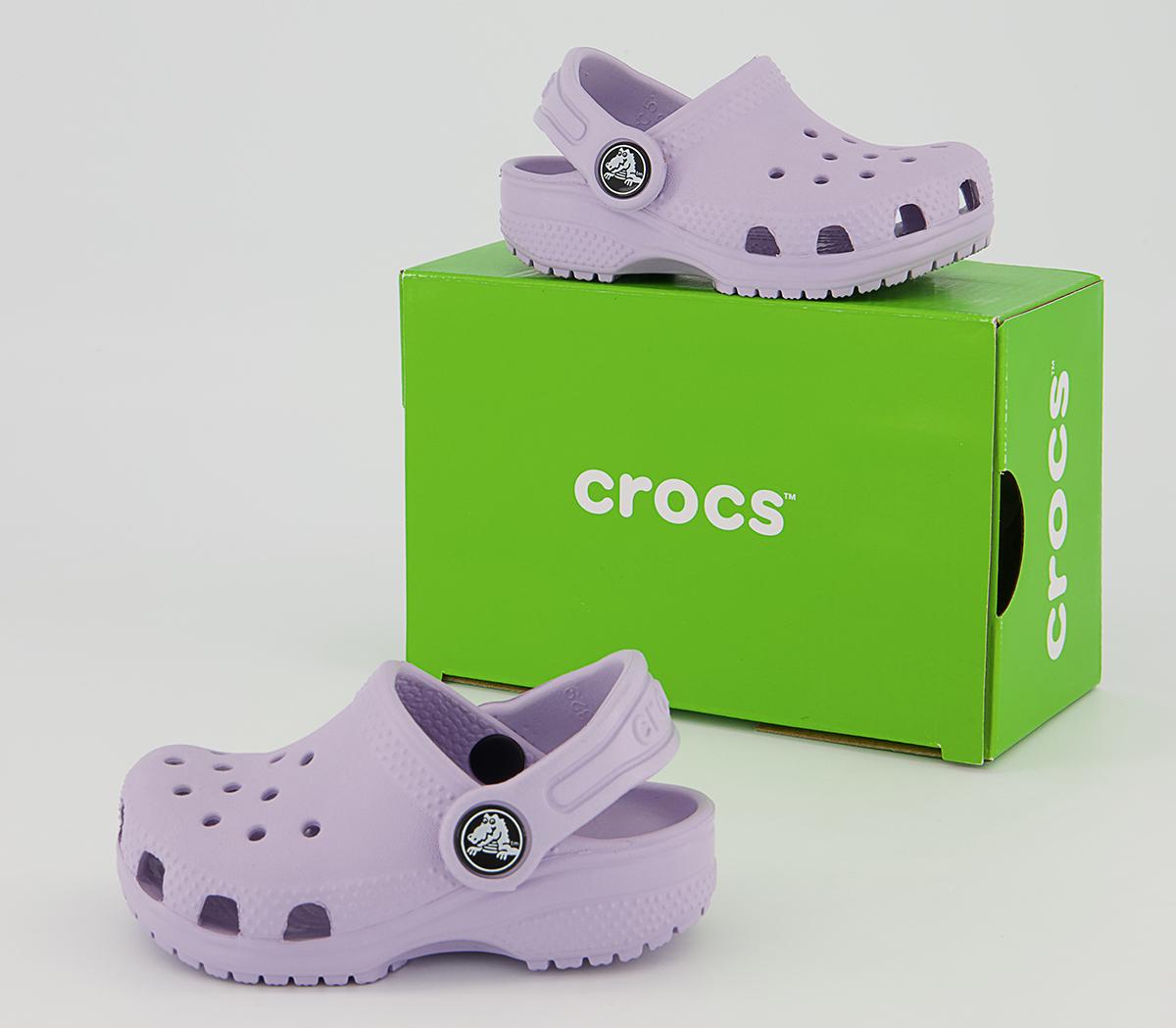 Crocs Classic Kids Clogs Crocs Classic Kids Clogs Lavender