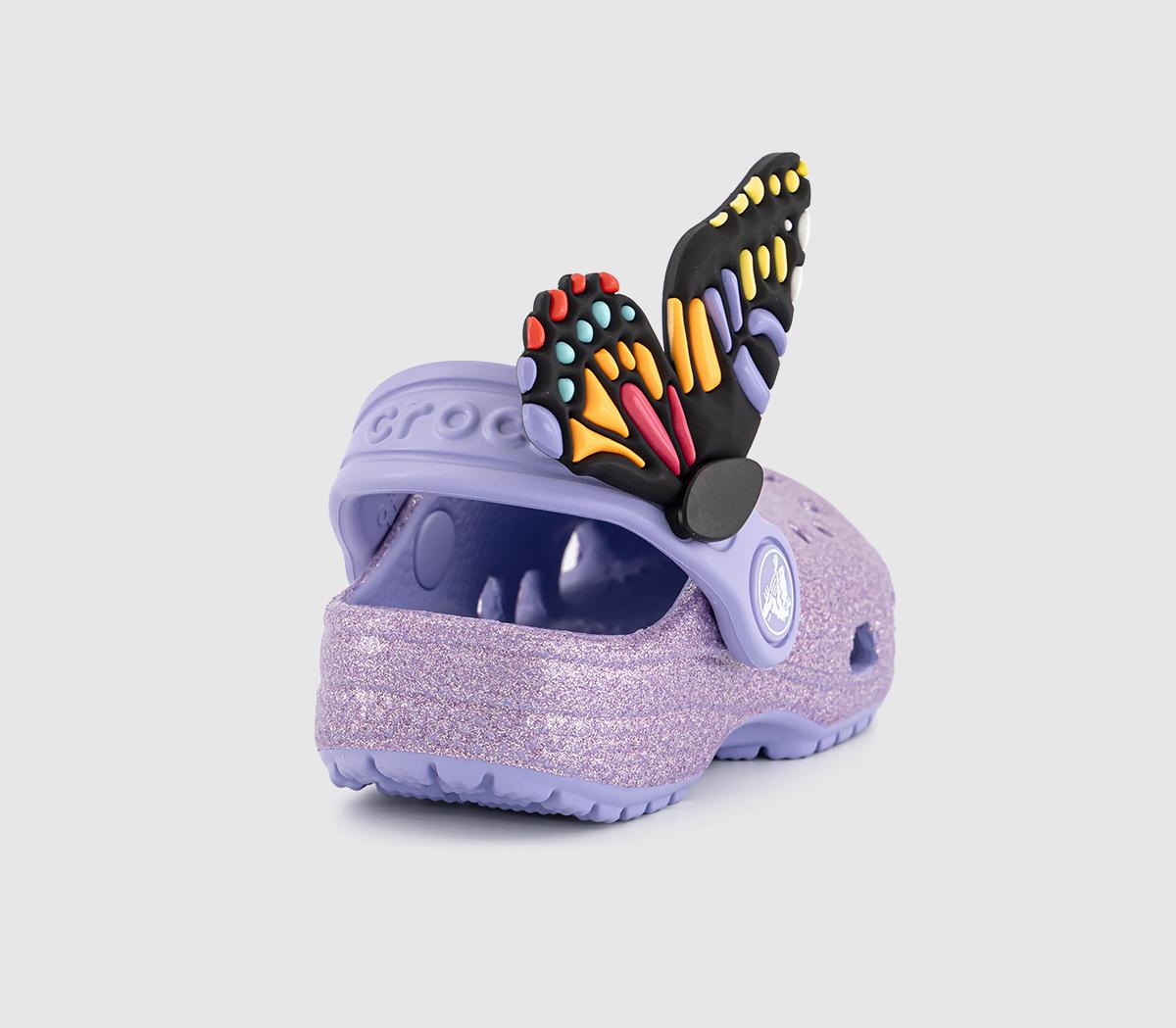 CrocsClassic Youth Clogs CrocsClassic Youth ClogsButterfly Mystic Purple