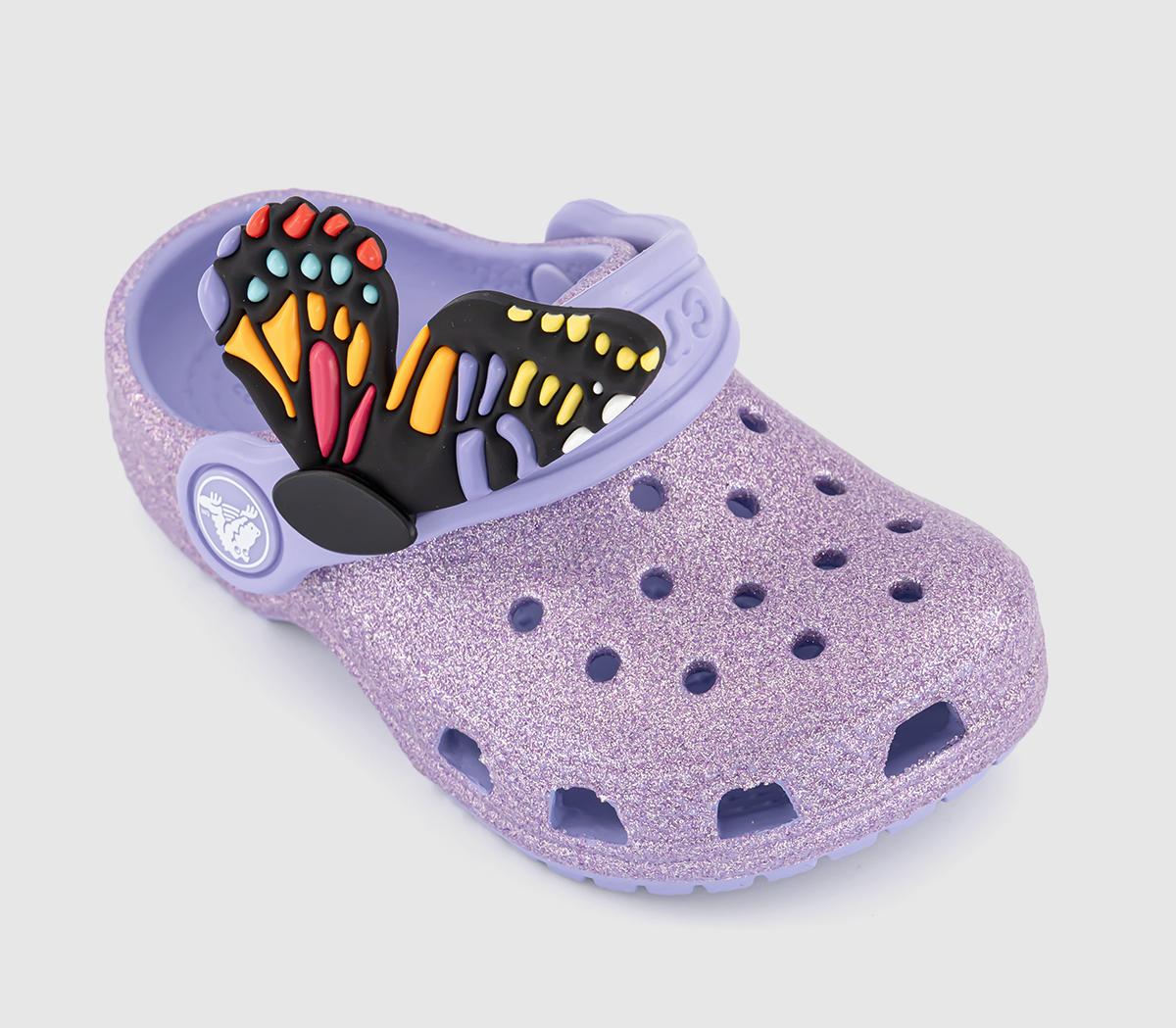 CrocsClassic Youth Clogs CrocsClassic Youth ClogsButterfly Mystic Purple