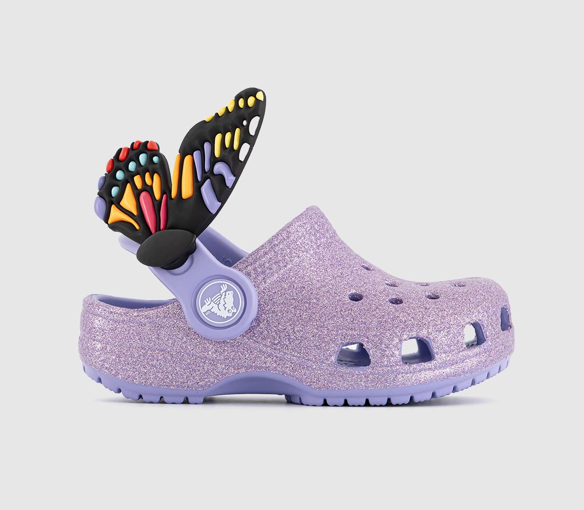 CrocsClassic Youth Clogs CrocsClassic Youth ClogsButterfly Mystic Purple