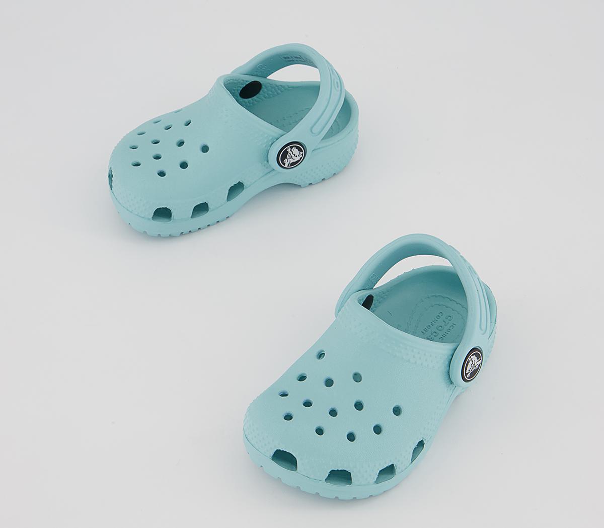 Crocs Classic Kids Clogs Pure Water - Infant Trainers & Shoes