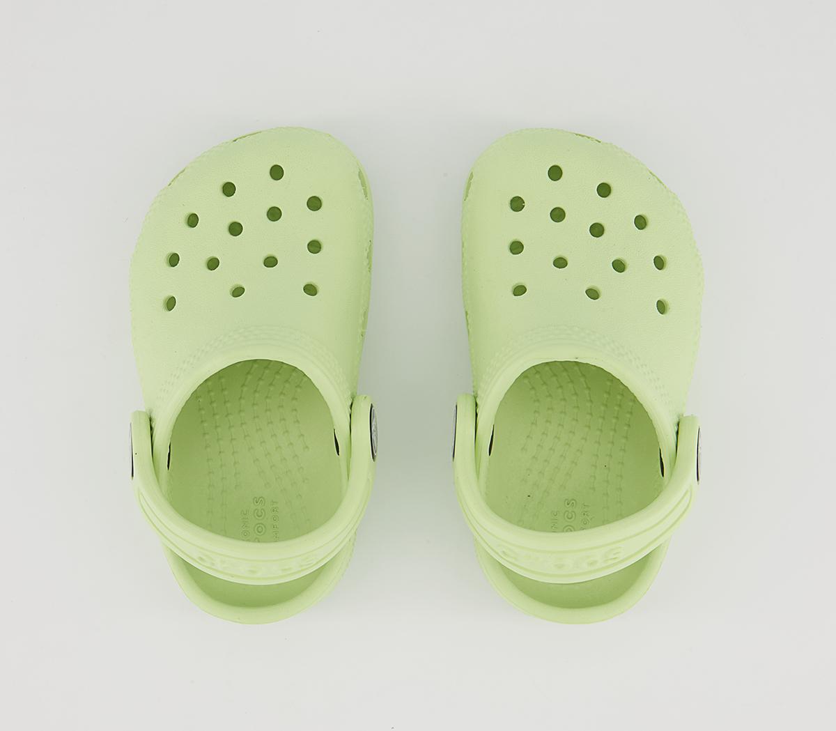 Crocs Classic Kids Clogs Crocs Classic Kids Clogs Celery