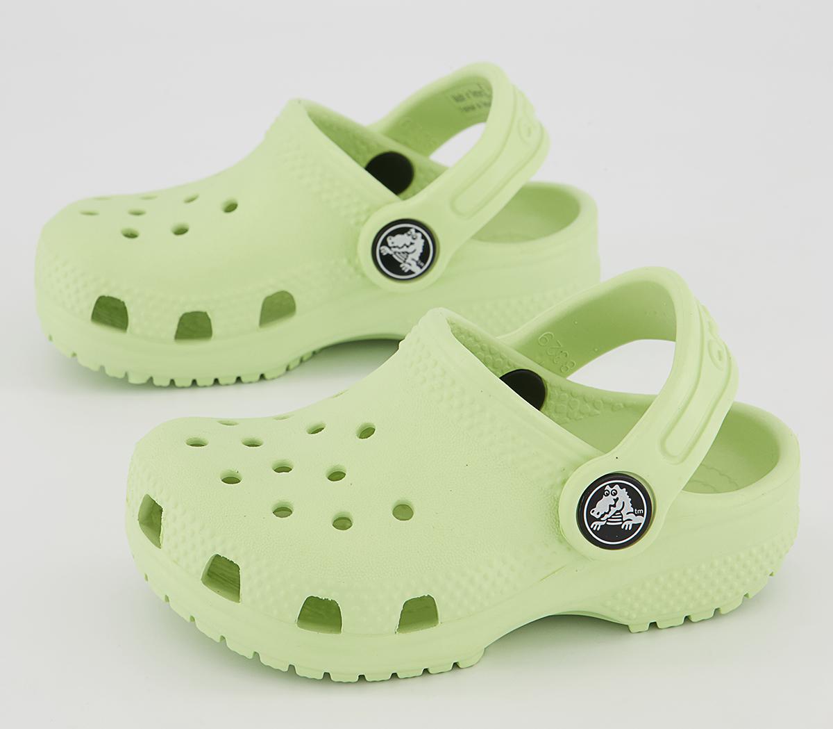 Crocs Classic Kids Clogs Crocs Classic Kids Clogs Celery