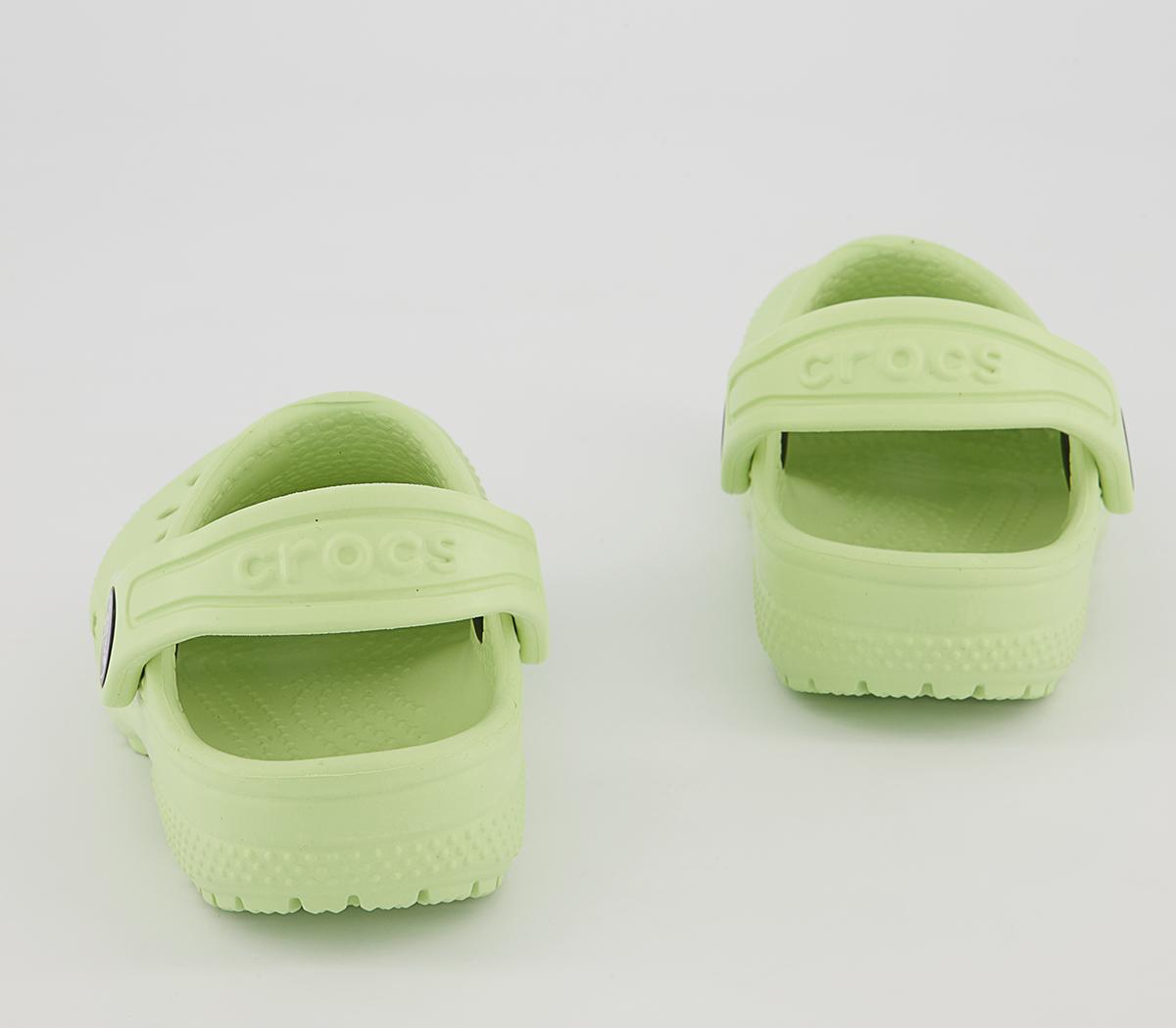 Crocs Classic Kids Clogs Crocs Classic Kids Clogs Celery