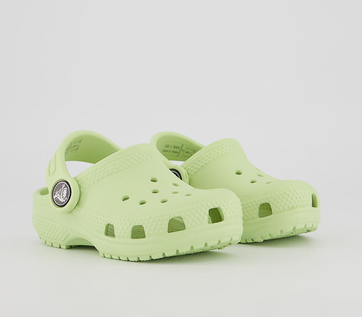 Crocs Classic Kids Clogs Crocs Classic Kids Clogs Celery