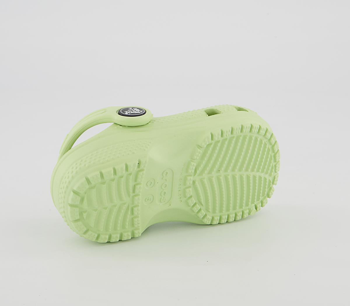 Crocs Classic Kids Clogs Crocs Classic Kids Clogs Celery