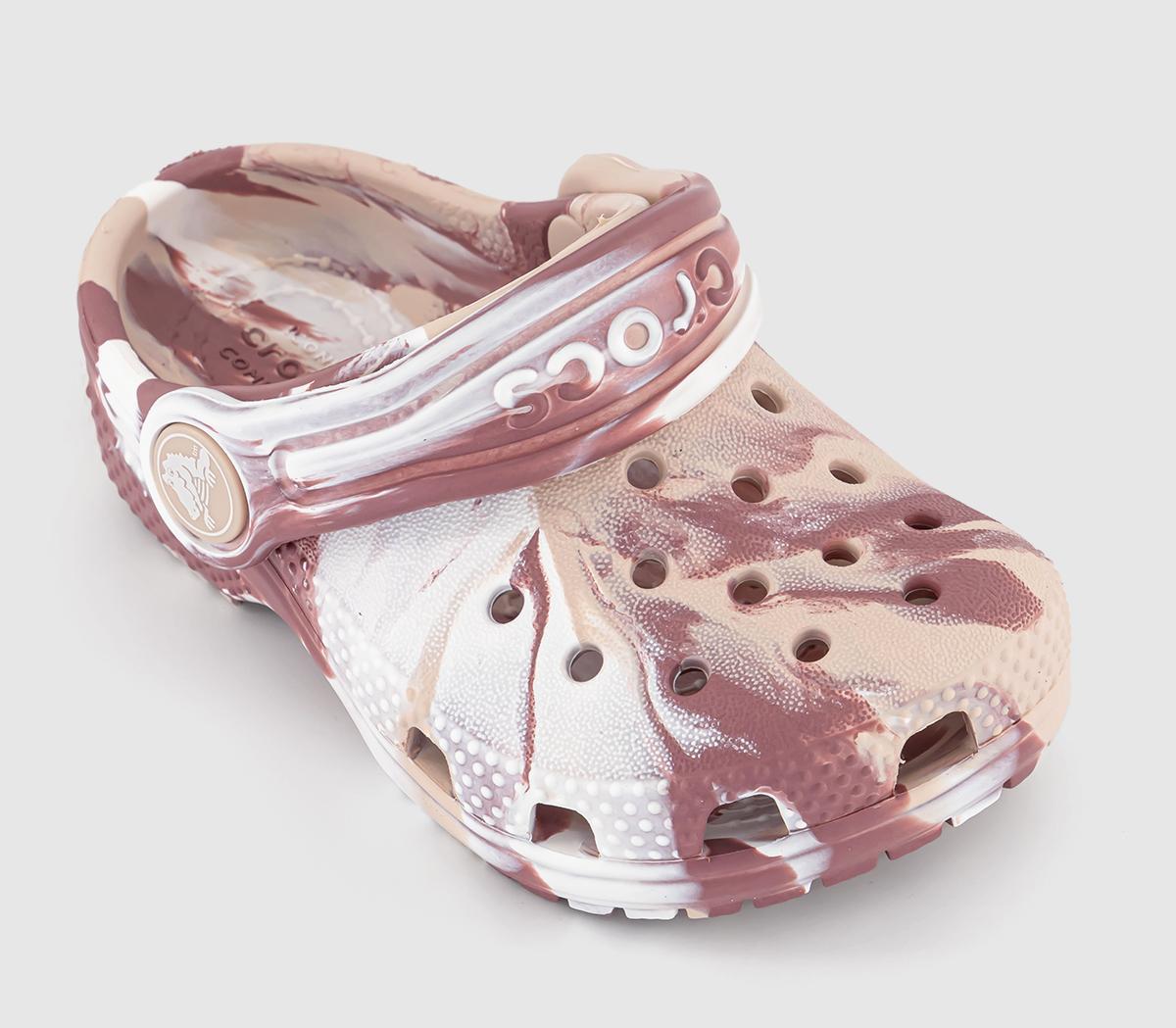 CrocsClassic Clogs TMarbled Quartz Multi