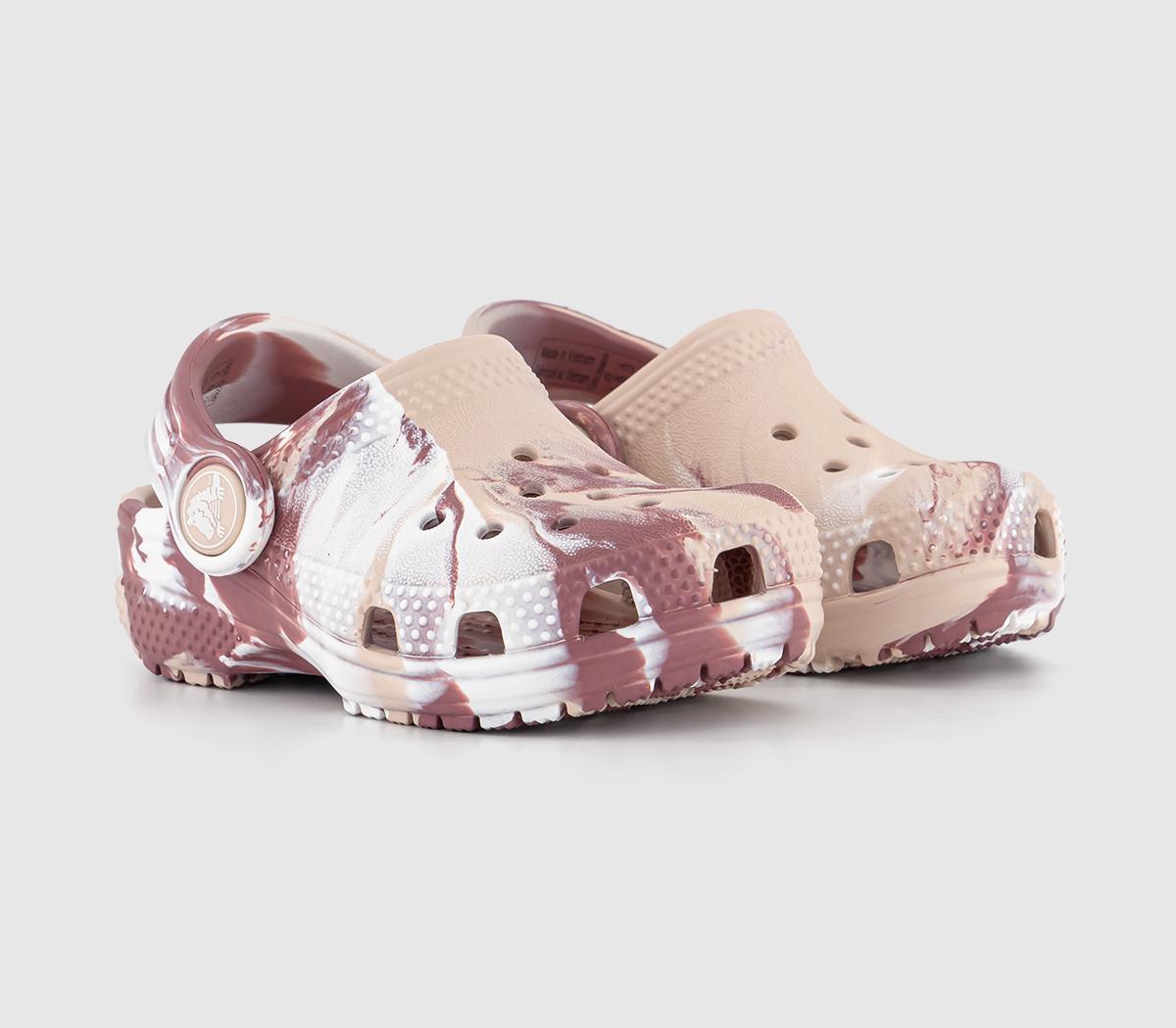 CrocsClassic Clogs TMarbled Quartz Multi