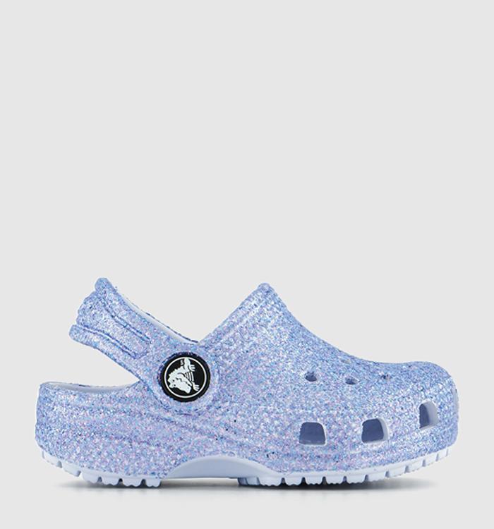 Crocs Classic Toddler Clogs Frosted Glitter