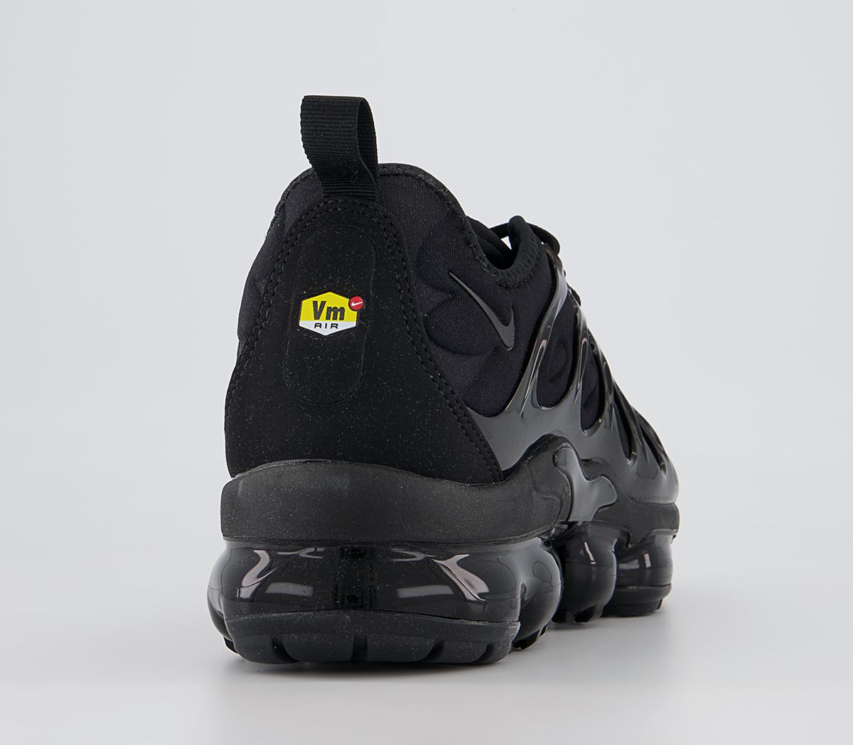Nike Air Vapormax Plus Trainers Nike Air Vapormax Plus Trainers Black Black Dark Grey
