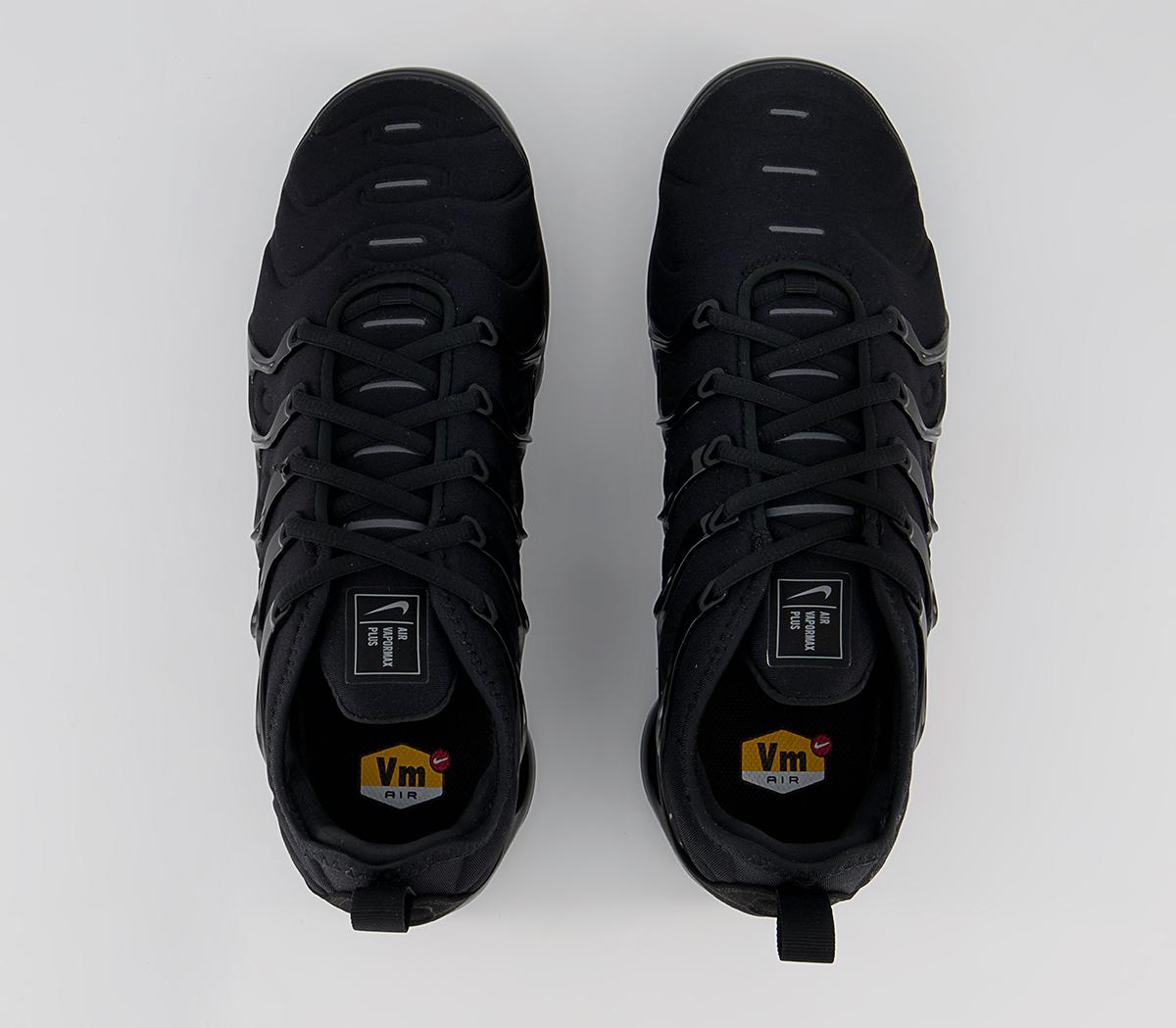 Nike Air Vapormax Plus Trainers Nike Air Vapormax Plus Trainers Black Black Dark Grey