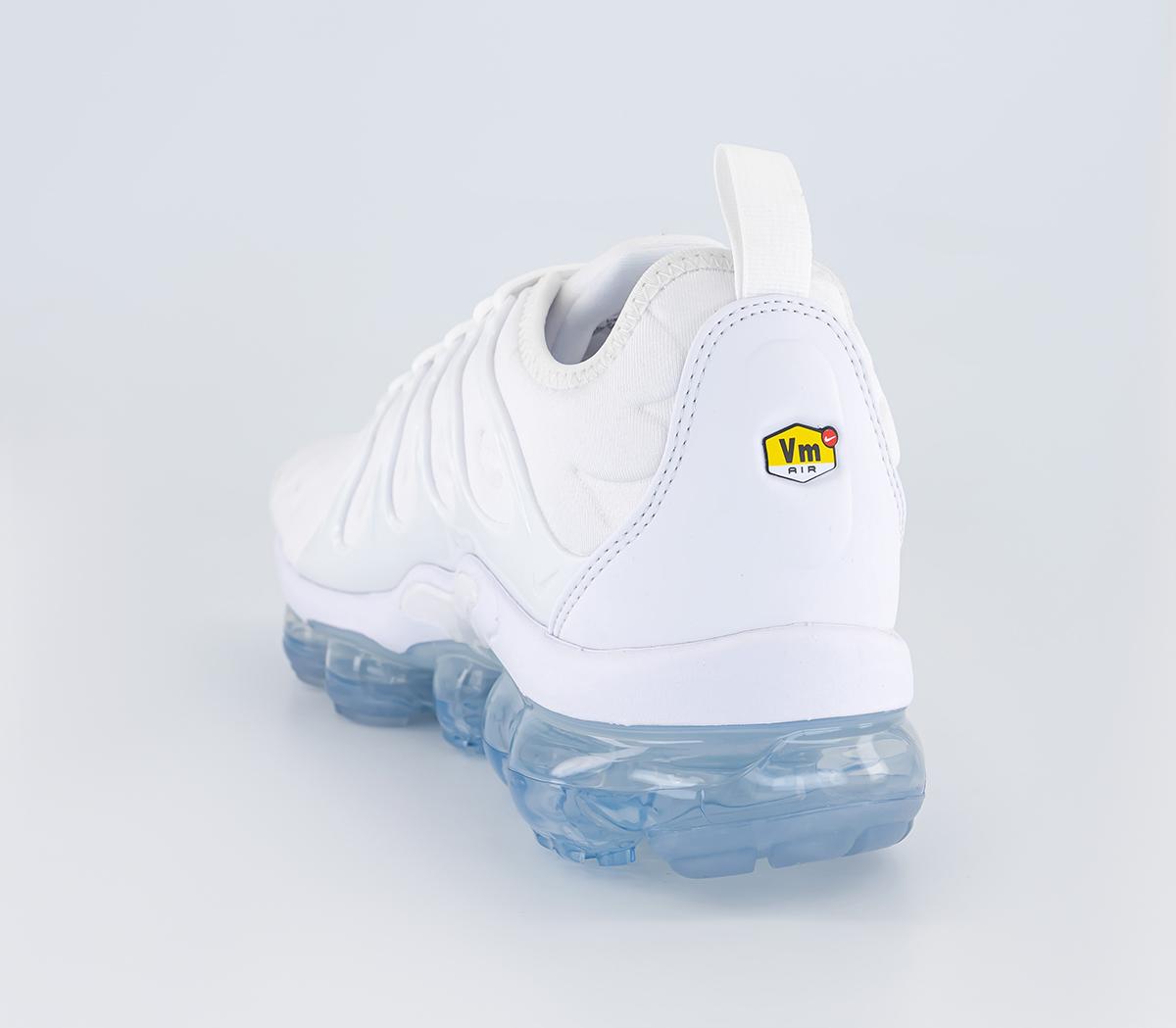 Custom Vapormax Plus Men White Nike Air Vapormax Plus Trainers