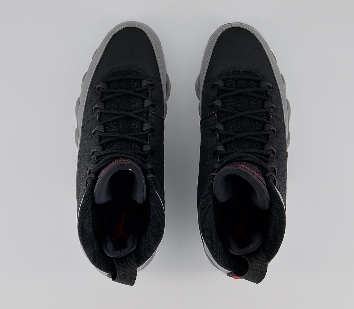 Jordan Jordan 9 Trainers Jordan Jordan 9 Trainers Black Univ Red Particle Grey White