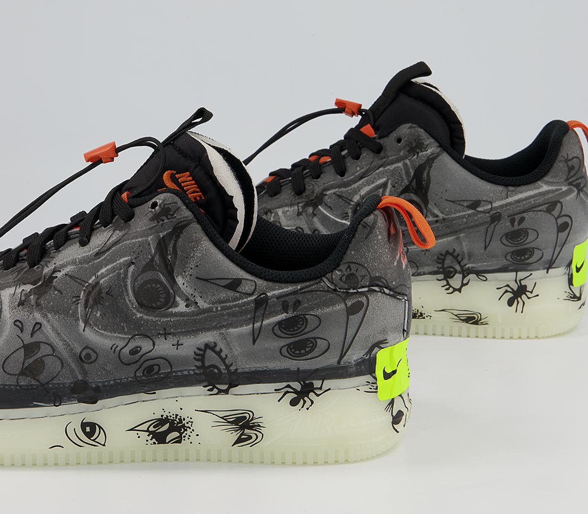 Nike Air Force 1 Experimental Trainers Nike Air Force 1 Experimental Trainers Black Starfish White