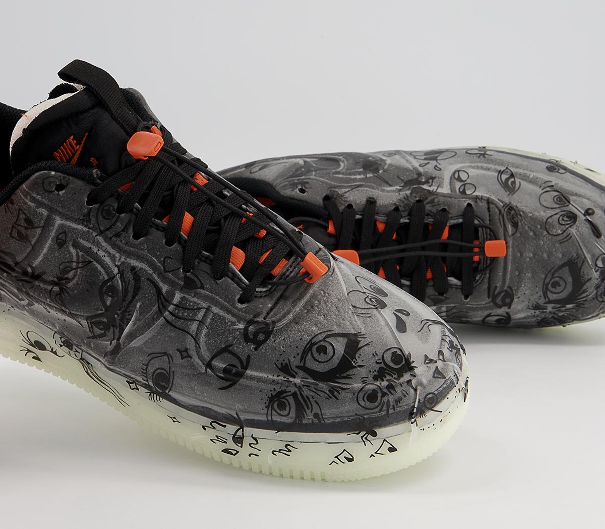 Nike Air Force 1 Experimental Trainers Nike Air Force 1 Experimental Trainers Black Starfish White