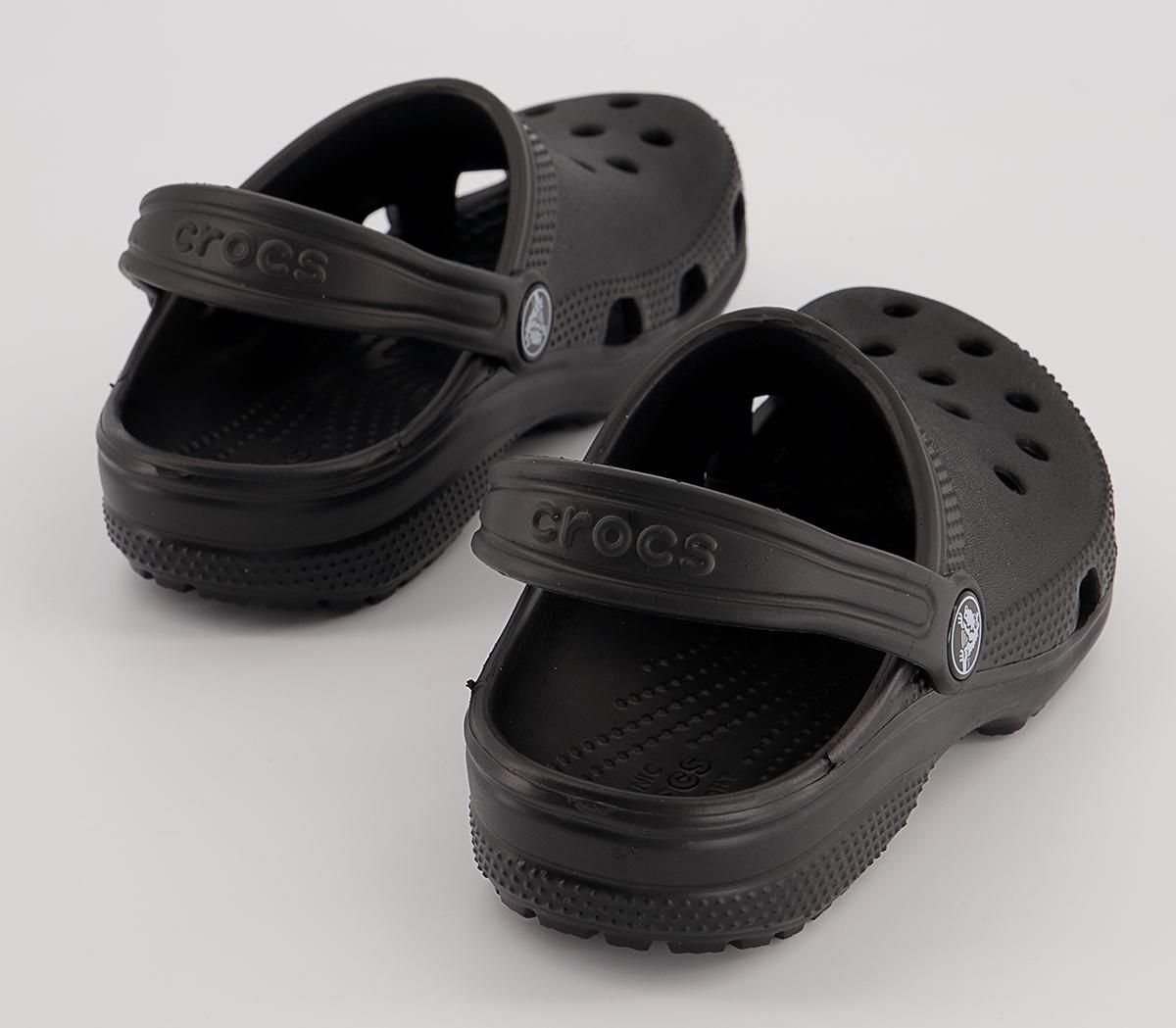 Crocs Classic Kids Clogs Crocs Classic Kids Clogs Black