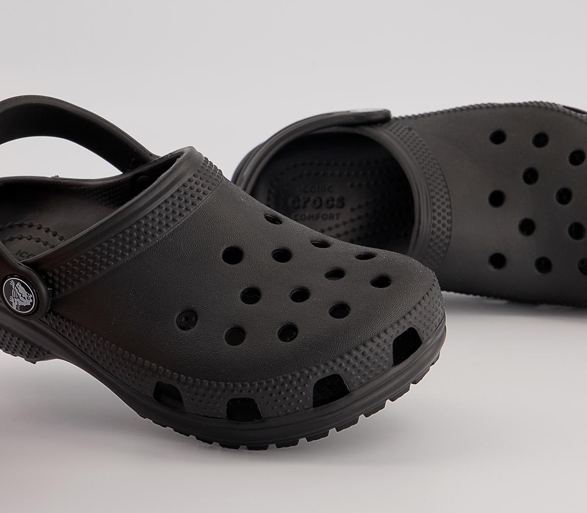 Crocs Classic Kids Clogs Crocs Classic Kids Clogs Black