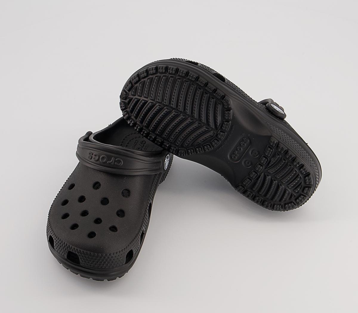 Crocs Classic Kids Clogs Crocs Classic Kids Clogs Black