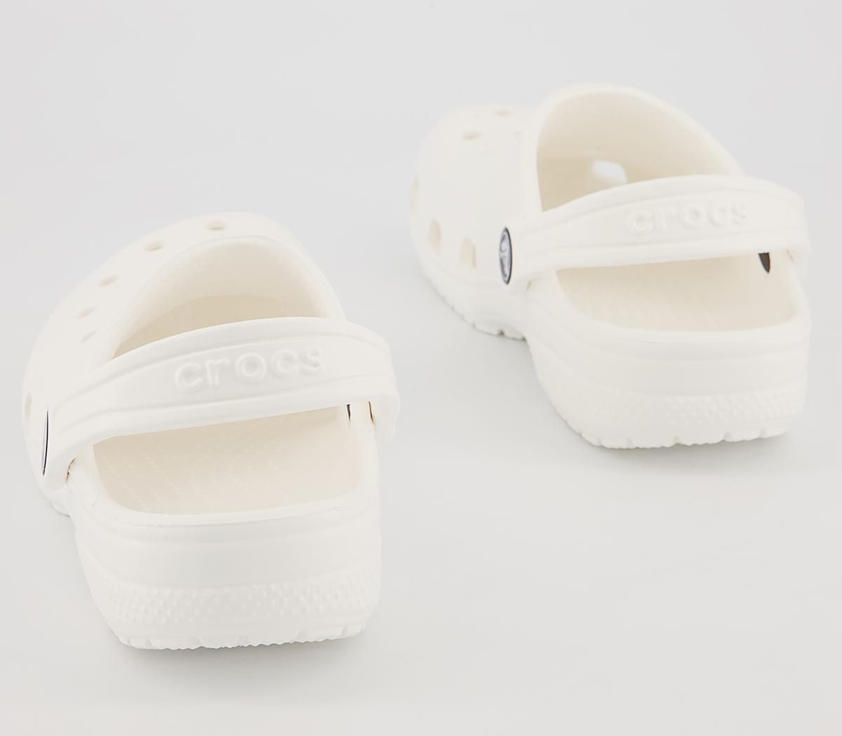 Crocs Classic Kids Clogs Crocs Classic Kids Clogs White