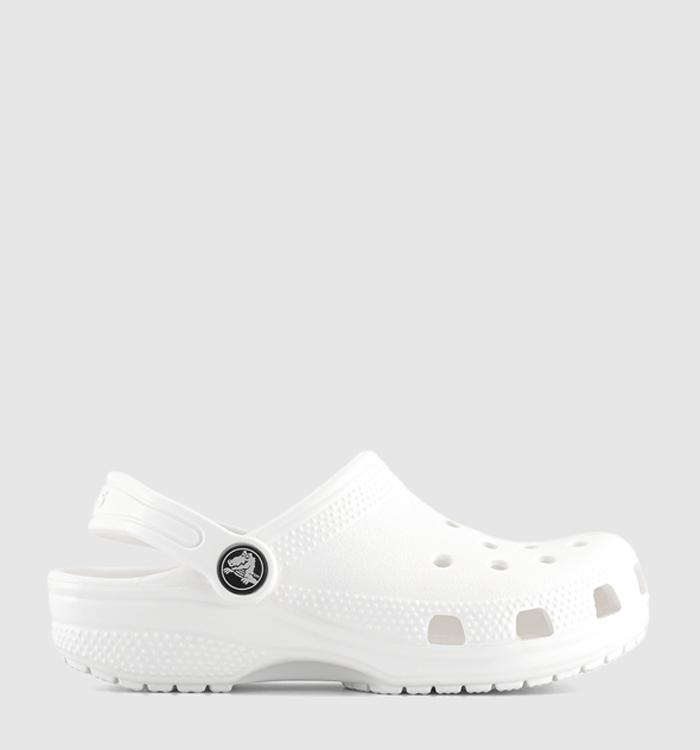 White classic best sale clog crocs