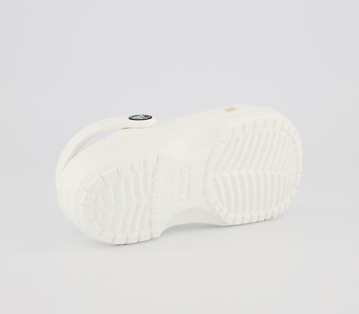 Crocs Classic Kids Clogs Crocs Classic Kids Clogs White