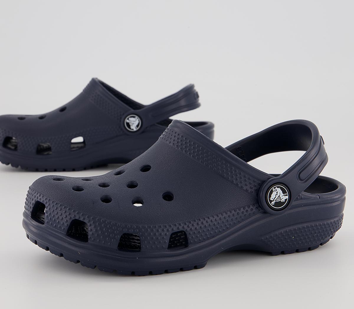 Crocs Classic Kids Clogs Crocs Classic Kids Clogs Navy