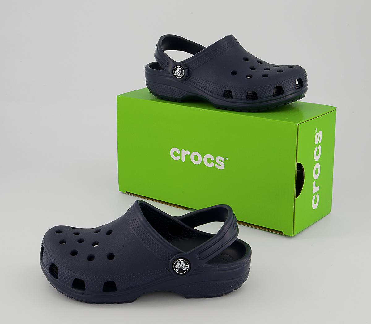 Crocs Classic Kids Clogs Crocs Classic Kids Clogs Navy