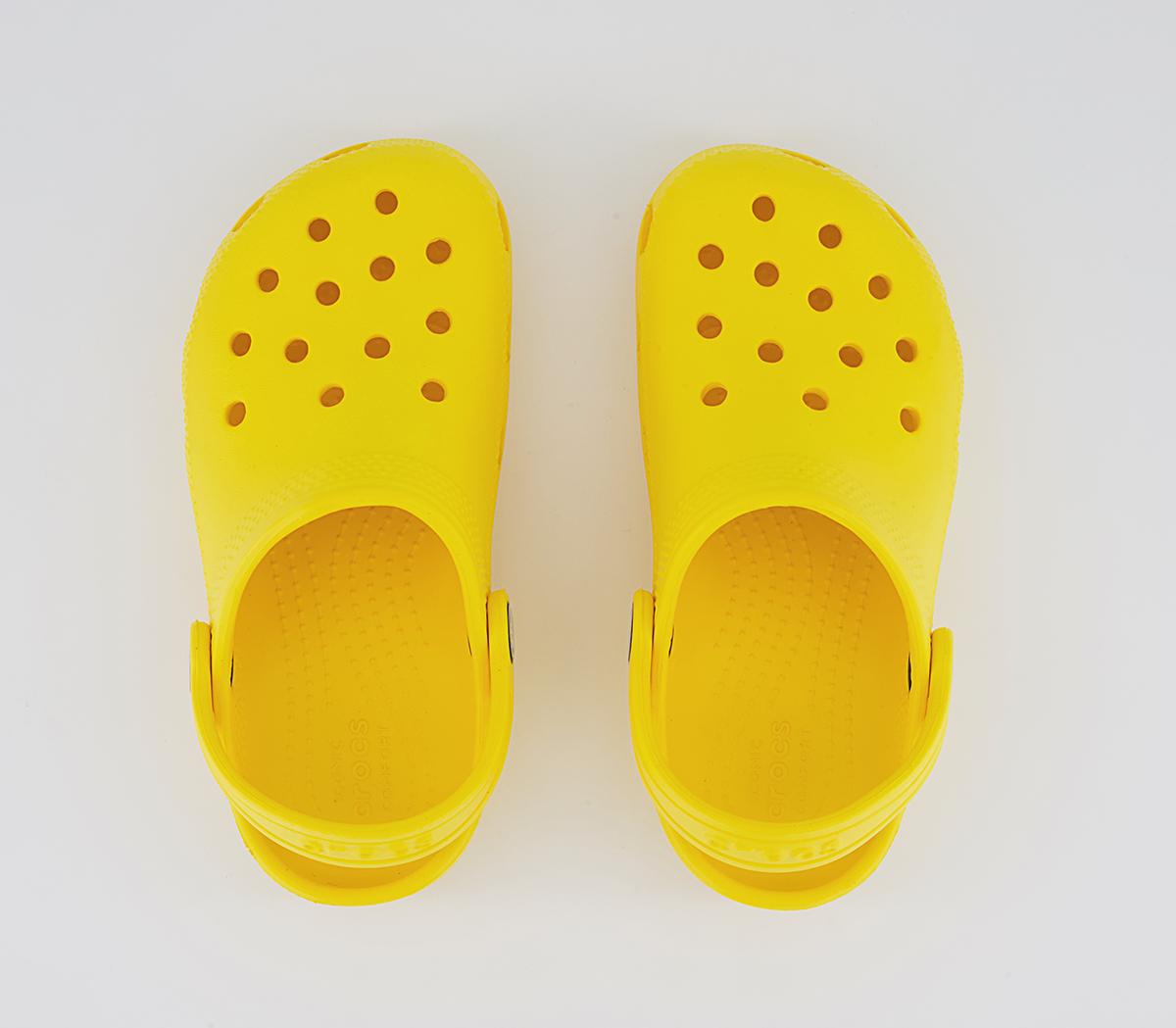 Crocs Classic Kids Clogs Crocs Classic Kids Clogs Lemon