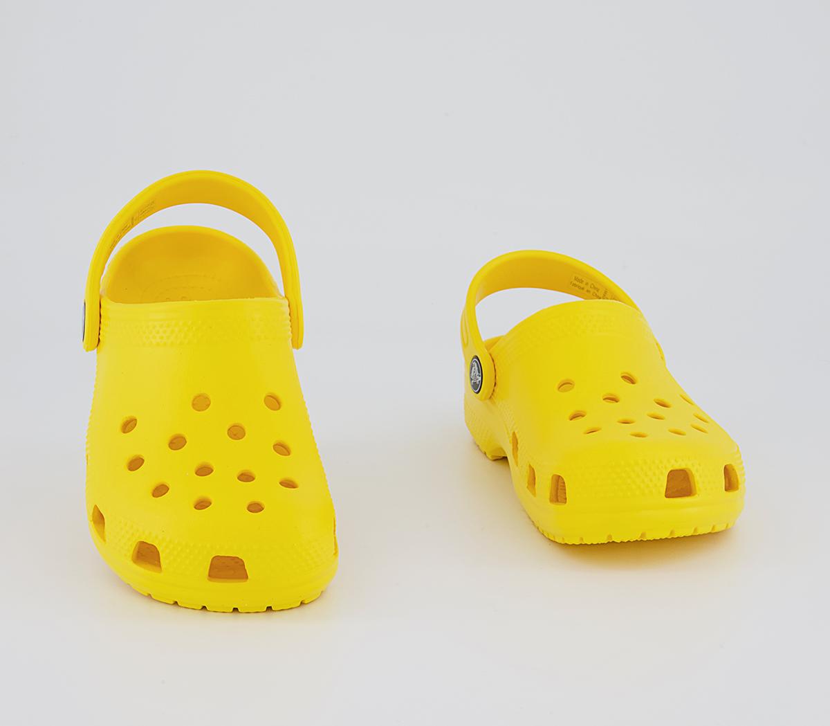 Crocs Classic Kids Clogs Crocs Classic Kids Clogs Lemon