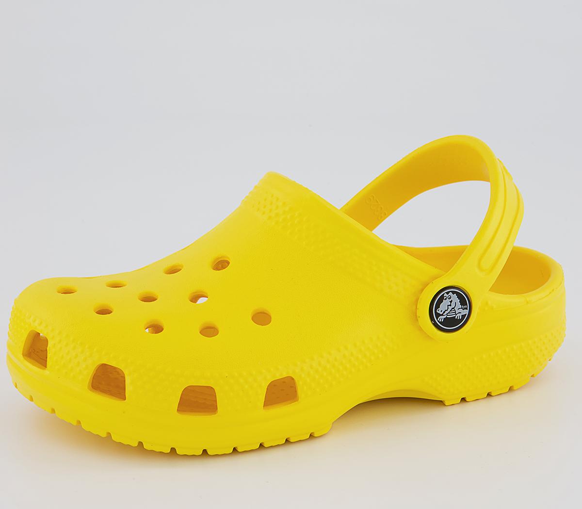 Crocs Classic Kids Clogs Crocs Classic Kids Clogs Lemon