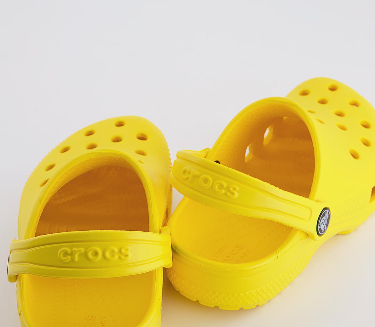 Crocs Classic Kids Clogs Crocs Classic Kids Clogs Lemon