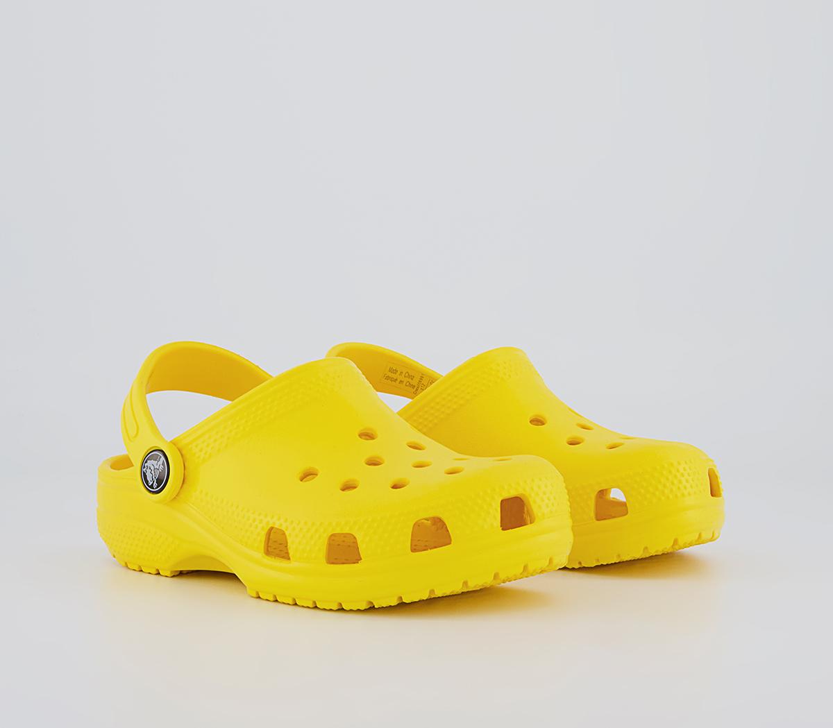 Crocs Classic Kids Clogs Crocs Classic Kids Clogs Lemon