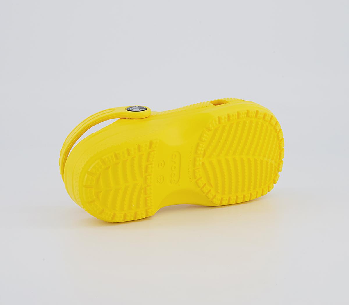 Crocs Classic Kids Clogs Crocs Classic Kids Clogs Lemon