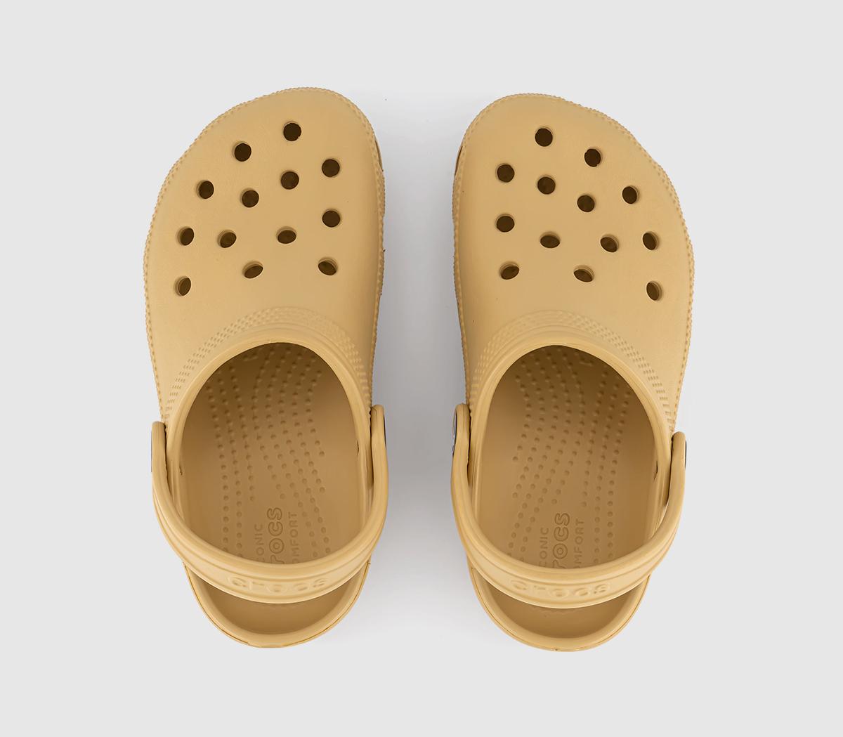 Crocs Classic Clogs Kids Crocs Classic Clogs Kids Wheat