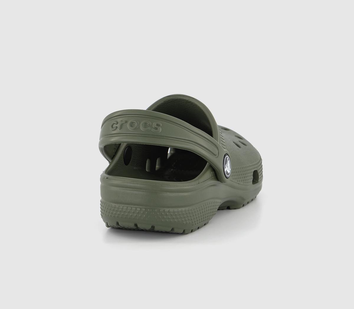 CrocsClassic Kids ClogsArmy Green