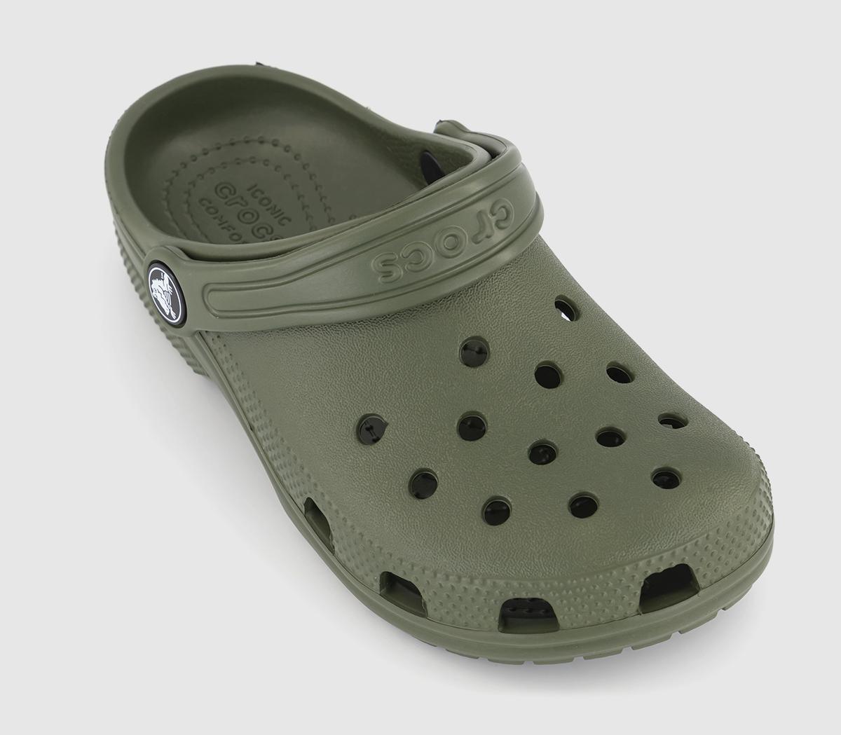 CrocsClassic Kids ClogsArmy Green