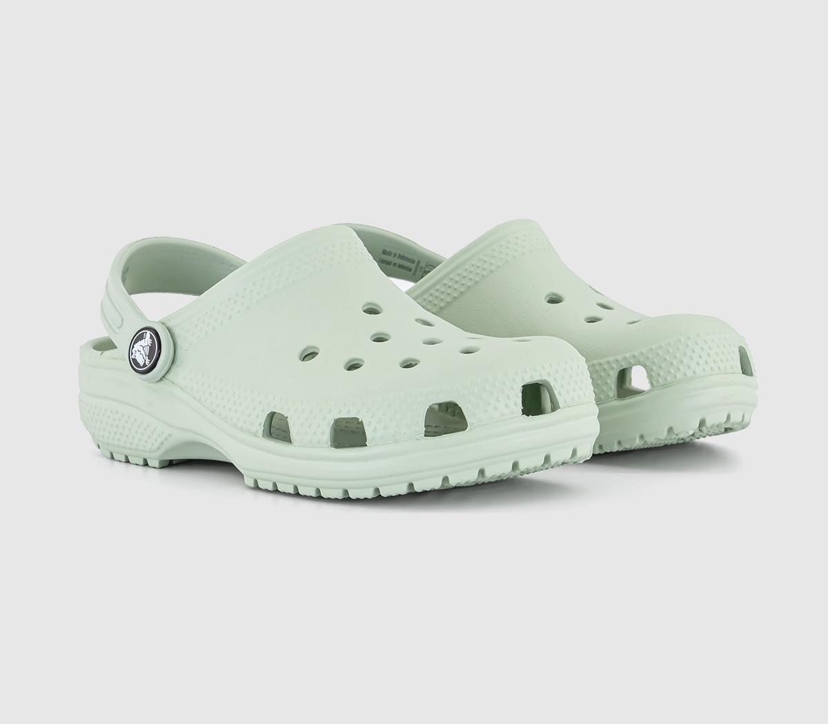 Crocs Classic Kids Clogs Plaster Green, 2