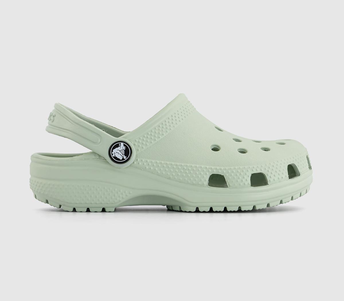 Green kids crocs on sale